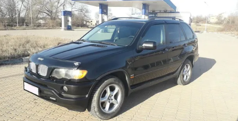 Дефлекторы окон (ветровики) BMW X5 (E53) 2000-2006 (БМВ Е53) Кобра Тюнинг